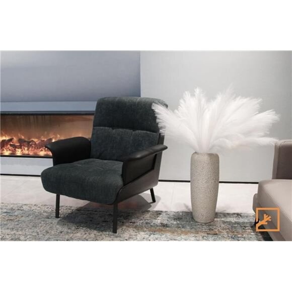 7-Pcs 38"/3.1FT Faux Pampas Grass Large Tall Fluffy Artificial Fake Flower Boho - Picture 7 of 8